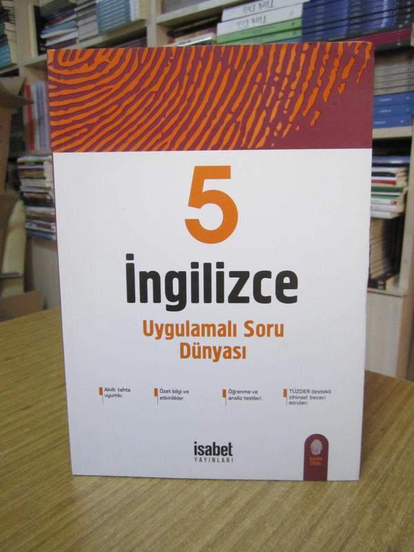 5. Sınıf İNGİLİZCE Uygulamalı Soru Dünyası İSABET YAYINLARI