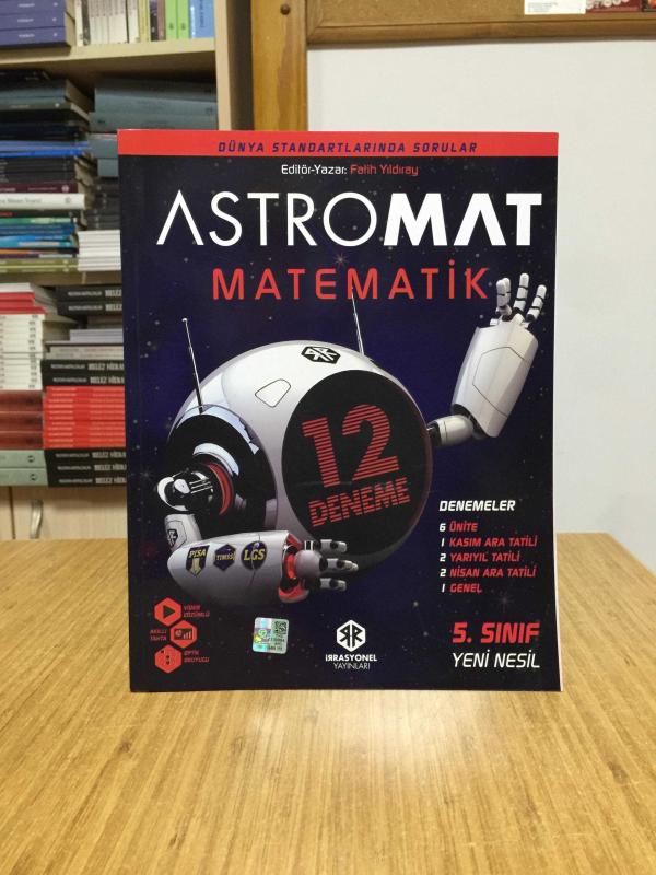 5. Sınıf Matematik Astromat 12 li Yeni Nesil Deneme İrrasyonel Yayınları