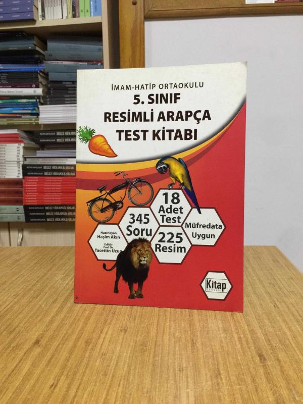 5. Sınıf Resimli Arapça Test Kitabı 