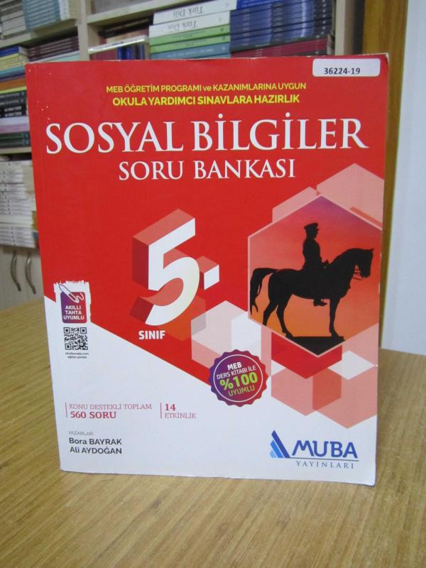 5. Sınıf Sosyal Bilgiler Soru Bankası / Muba Yayınları