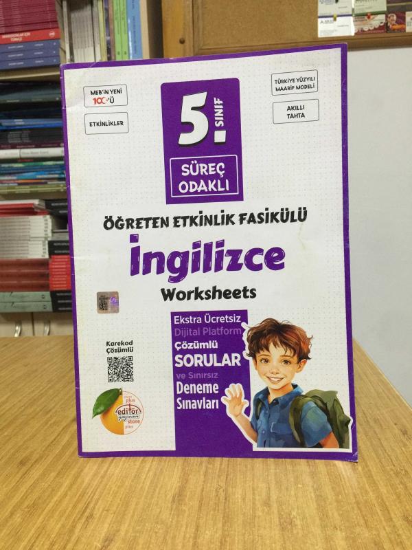5. Sınıf Süreç Odaklı İngilizce Öğreten Etkinlik Fasikülü - Editör Yayınevi