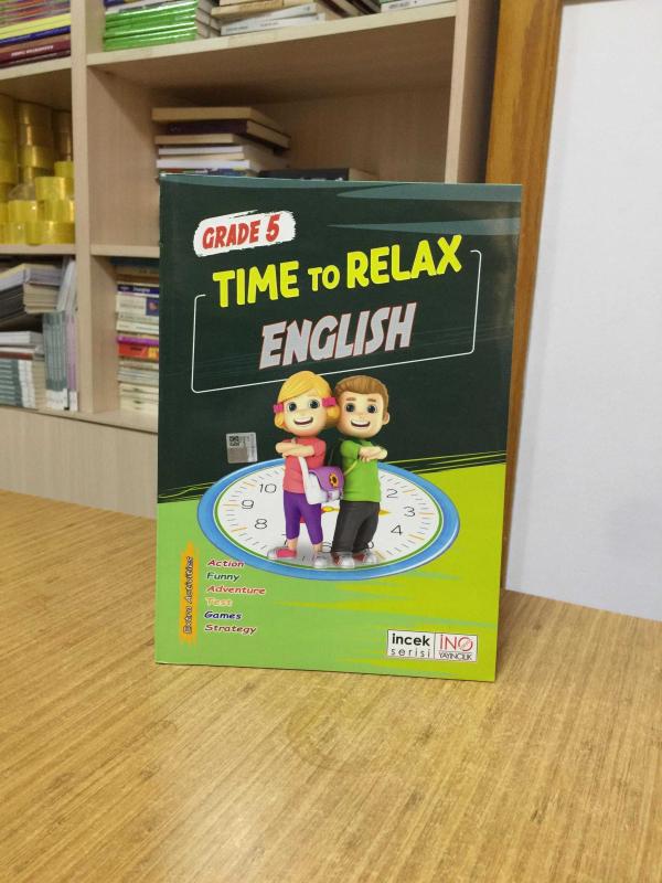 5. Sınıf Time To Relax English İncek Serisi İnovasyon Yayınları
