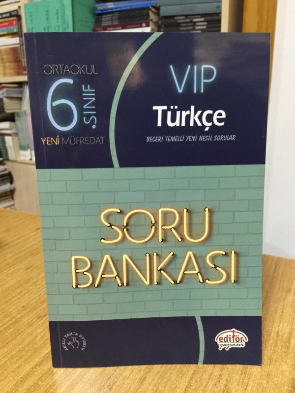 5. Sınıf Türkçe VIP Soru Bankası Editör Yayınları