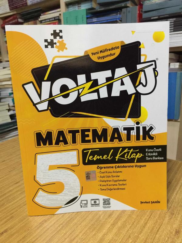 5. Sınıf Voltaj Matematik Temel Kitap Berkay Yayıncılık