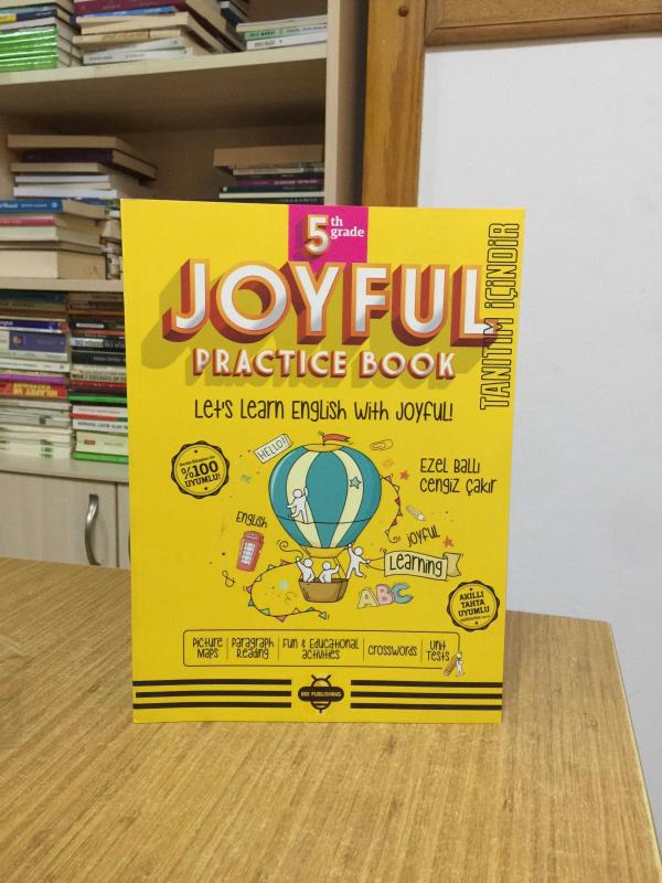 5th Grade JOYFUL Practice Book Bee Publishing (Öğretmen Örneği Tanıtım Kitabı)
