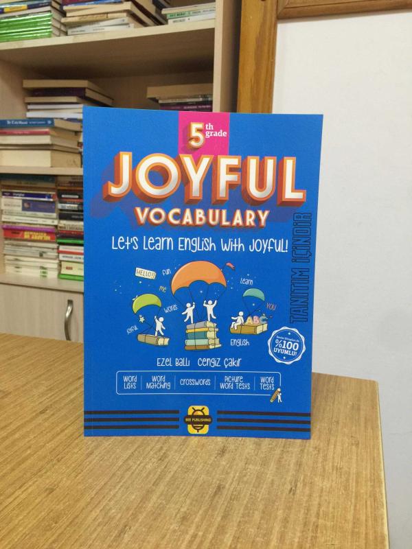 5th Grade JOYFUL Vocabulary Bee Publishing (Öğretmen Örneği Tanıtım Kitabı)