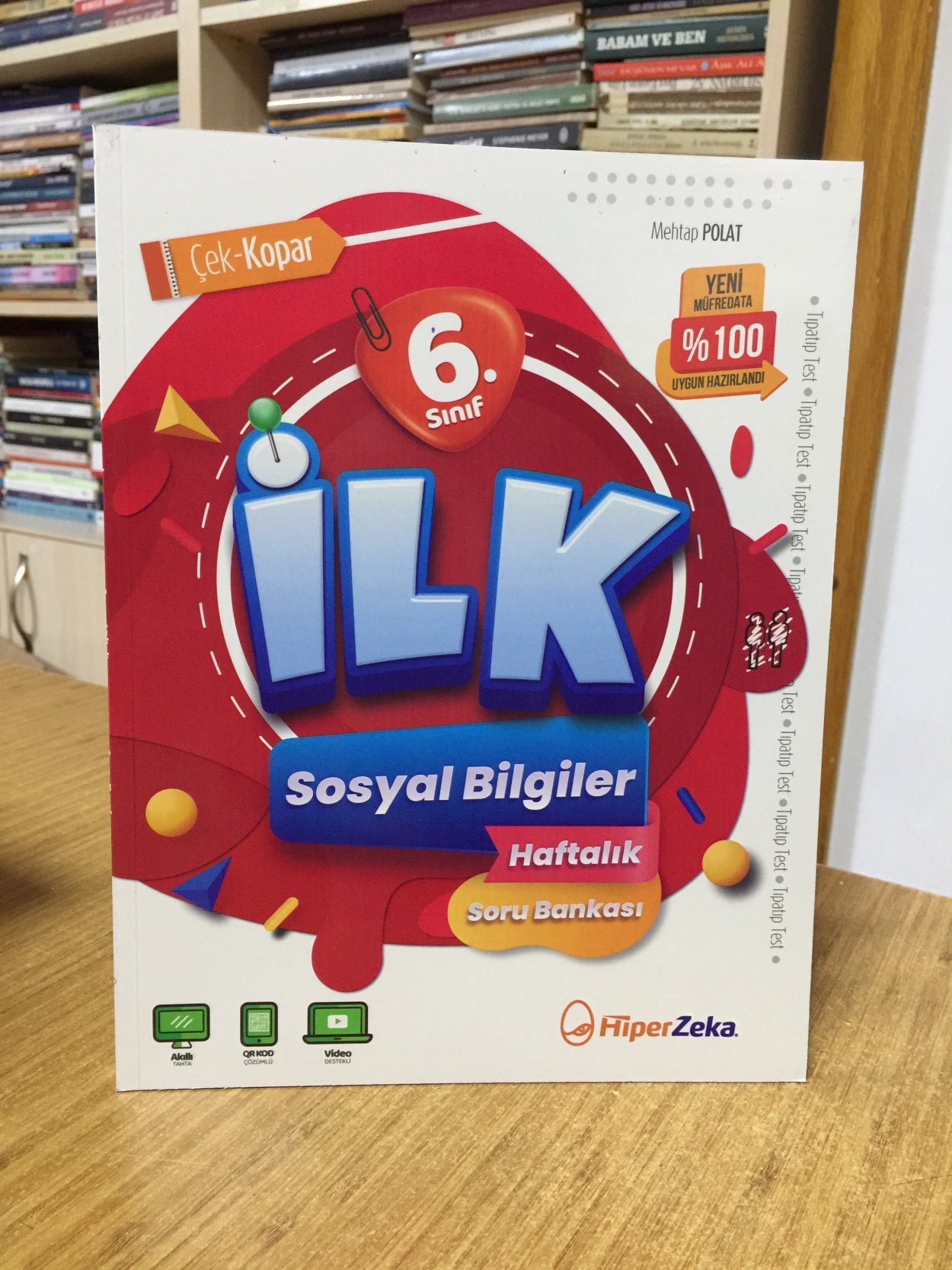 6. Sınıf İlk Sosyal Bilgiler Haftalık Soru Bankası Hiper Zeka Yayınları