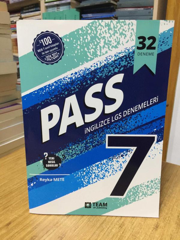 6.Sınıf İngilizce Pass Deneme Team ELT Publishing