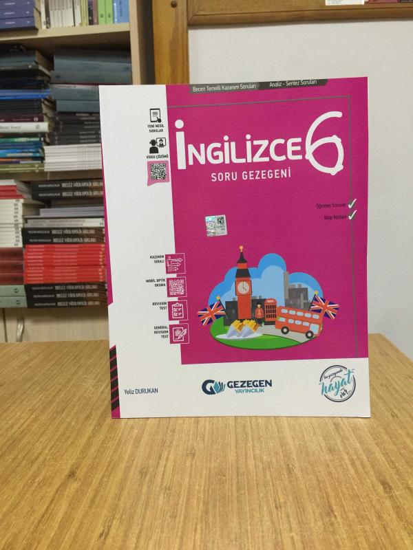 6. Sınıf İngilizce Soru Gezegeni Gezegen Yayıncılık