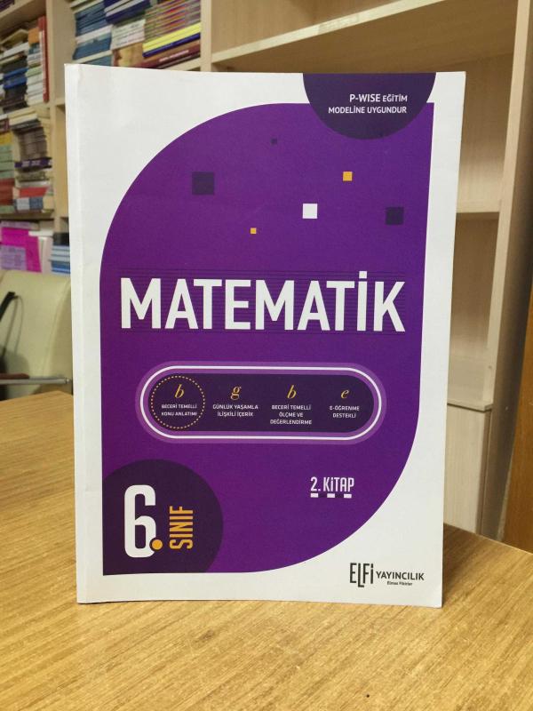 6. Sınıf MATEMATİK 2. Kitap Elfi Yayıncılık