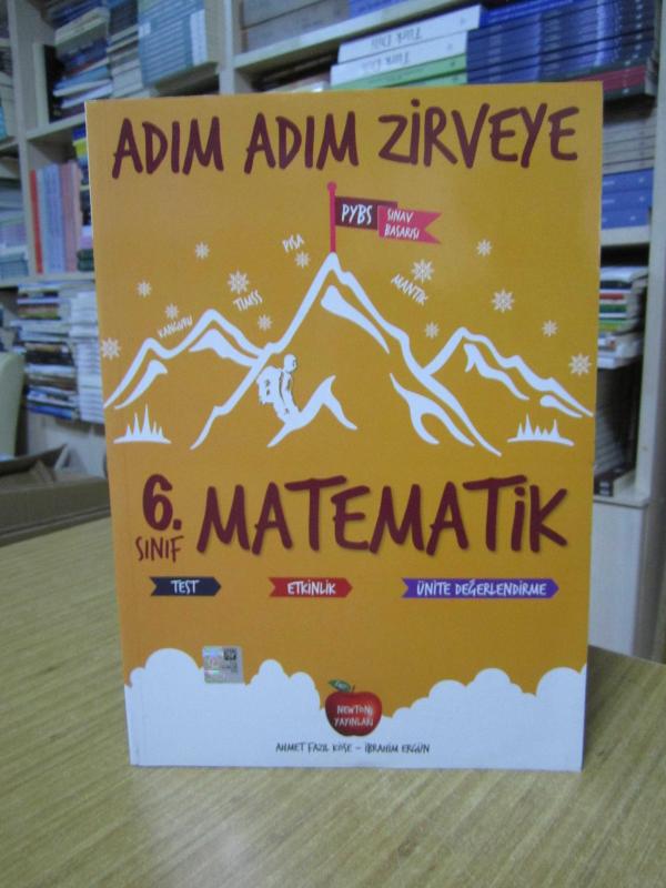 6. Sınıf Matematik Test Etkinlik Ünite Değerlendirme Adım Adım Zirveye Newton Yayınları