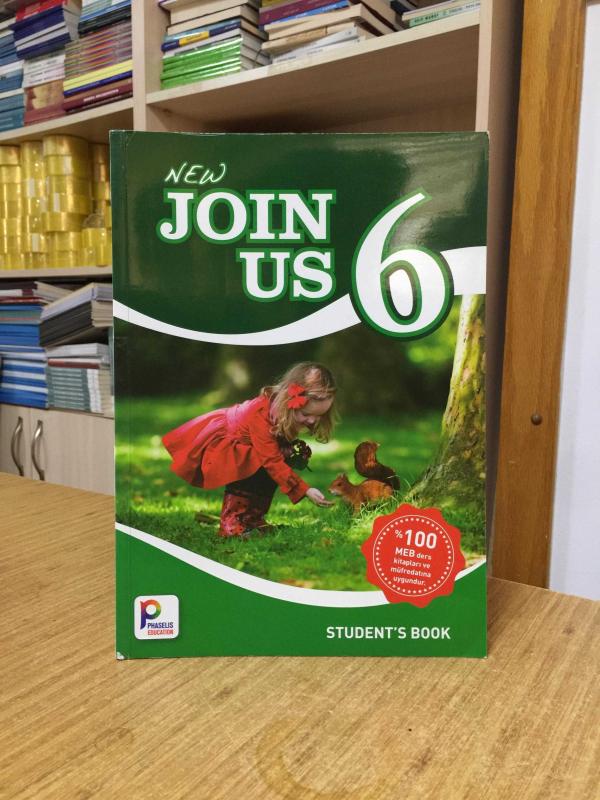 6. Sınıf New JOIN US Student's Book Phaselis Education