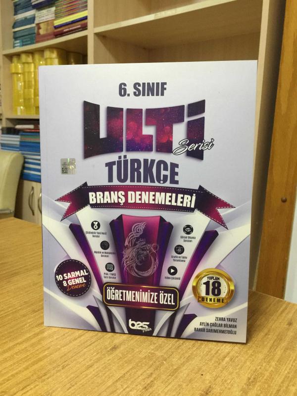 6. Sınıf Türkçe Ulti Serisi Denemeleri Bes Yayınları