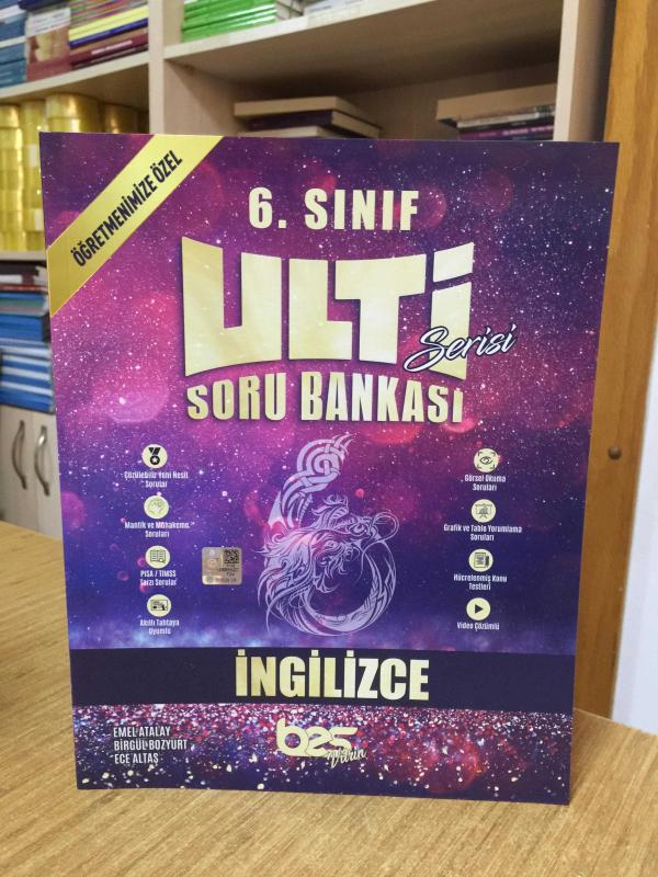 6. Sınıf ULTİ Serisi İNGİLİZCE Branş Denemeleri (TANITIM ÖRNEĞİDİR)