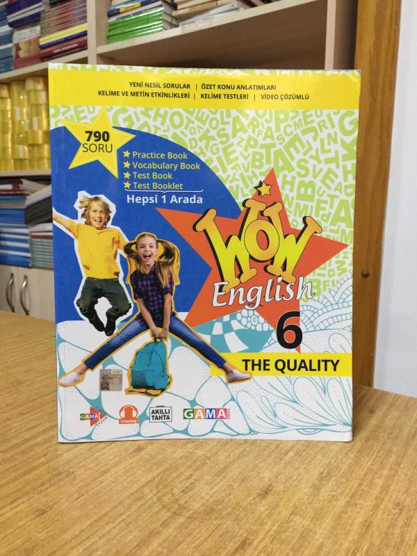 6. Sınıf Wow English The Quality Fenomen Yayınları