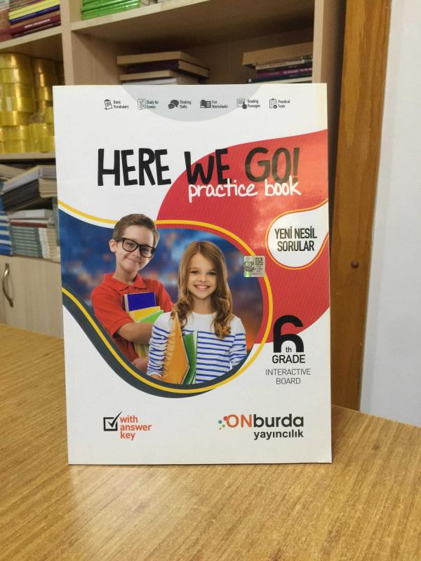 6th Grade Here We Go Practice Book Onburda Yayıncılık