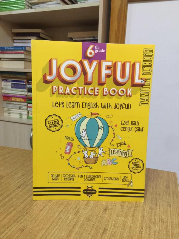 6th Grade JOYFUL Practice Book Bee Publishing (Öğretmen Örneği Tanıtım Kitabı)