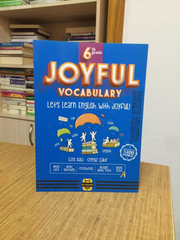 6th Grade JOYFUL Vocabulary Bee Publishing (Öğretmen Örneği Tanıtım Kitabı)