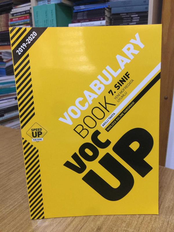 7. Sınıf İngilizce Vocabulary Book Voc Up Speed Up Publishing (2019)