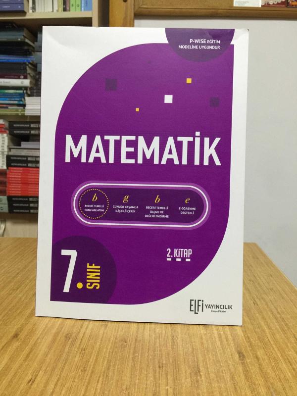7. Sınıf MATEMATİK 2. Kitap / Elfi Yayıncılık