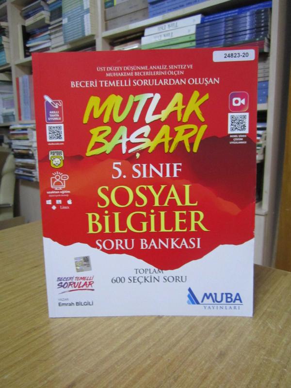 7.Sınıf Mutlak Başarı Sosyal Bilgiler Soru Bankası / Muba Yayınları