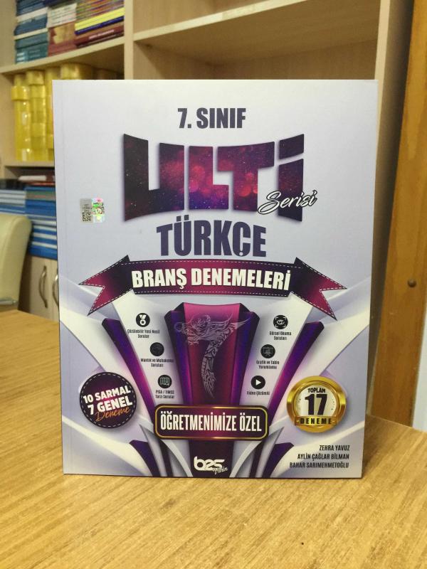 7. Sınıf Türkçe Ulti Serisi Denemeleri Bes Yayınları