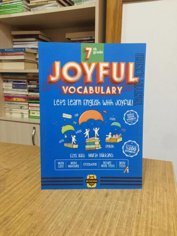 7th Grade JOYFUL Vocabulary Bee Publishing (Öğretmen Örneği Tanıtım Kitabı)