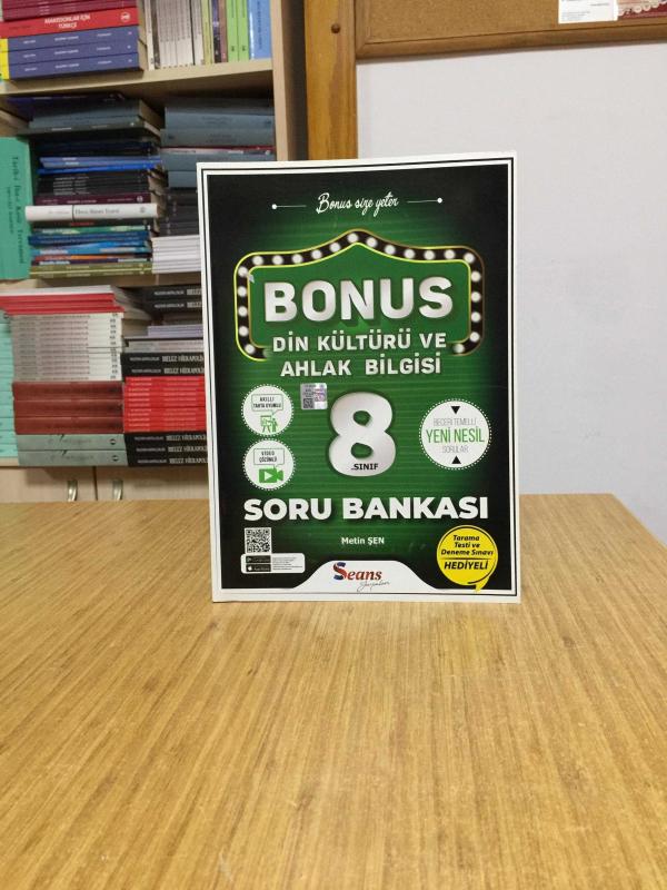 8. Sınıf Bonus Din Kültürü ve Ahlak Bilgisi Soru Bankası / Seans Yayınları