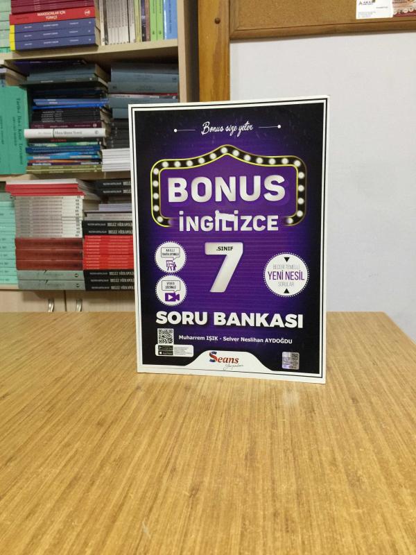 8. Sınıf Bonus İngilizce Soru Bankası / Seans Yayınları