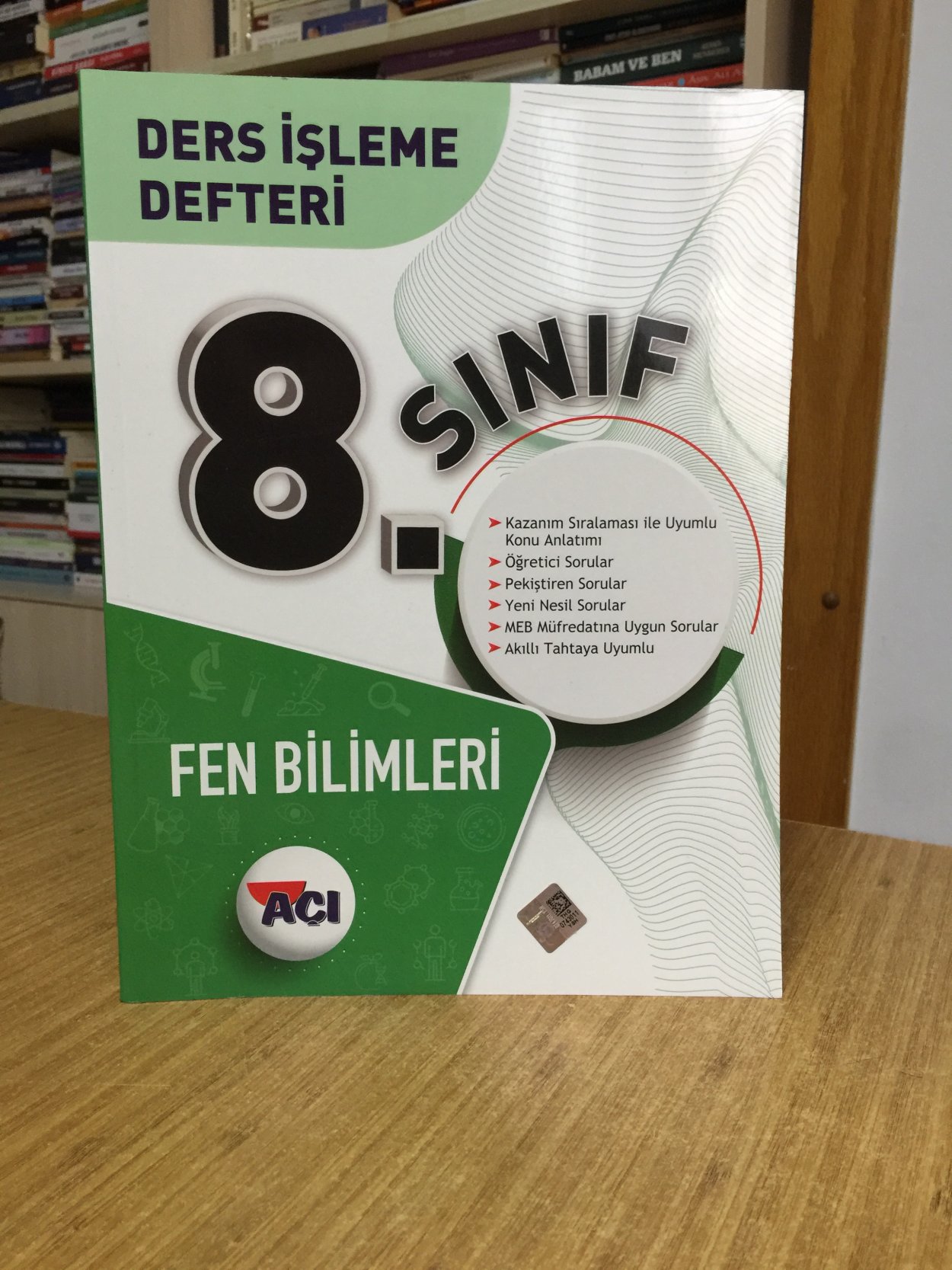 8. Sınıf Ders İşleme Defteri FEN BİLİMLERİ Açı Yayınları