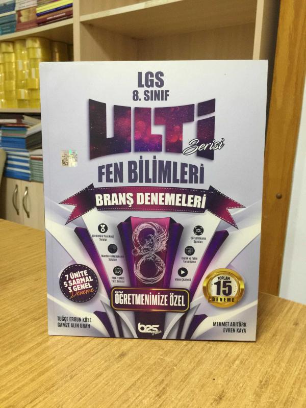 8. Sınıf Fen Bilimleri Ulti Serisi Denemeleri Bes Yayınları
