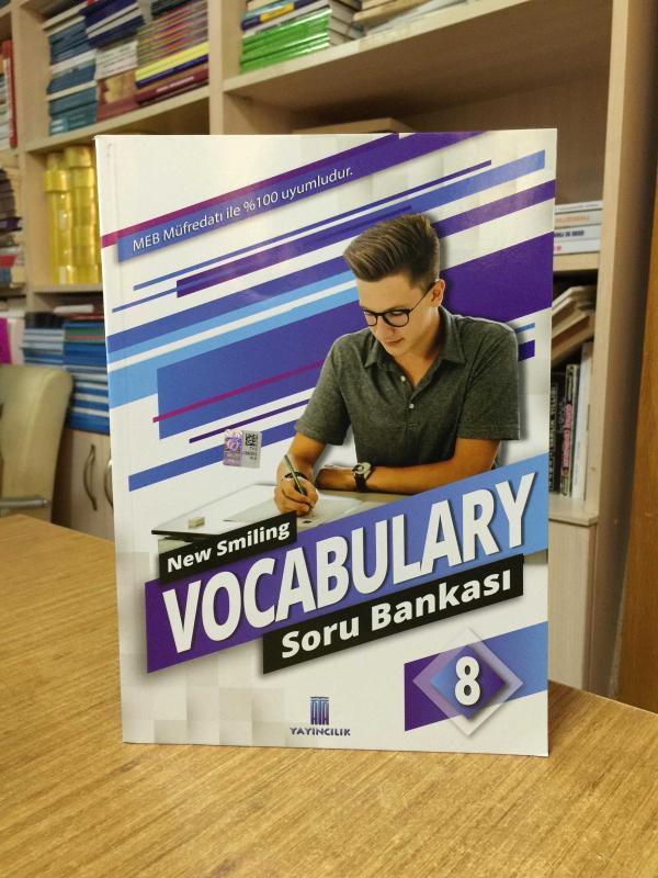8. Sınıf İngilizce New Smiling Vocabulary Soru Bankası Ata Yayıncılık
