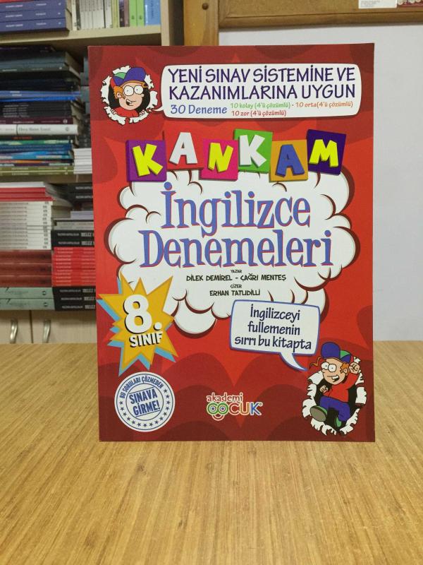 8. Sınıf Kankam İngilizce Denemeleri Akademi Çocuk