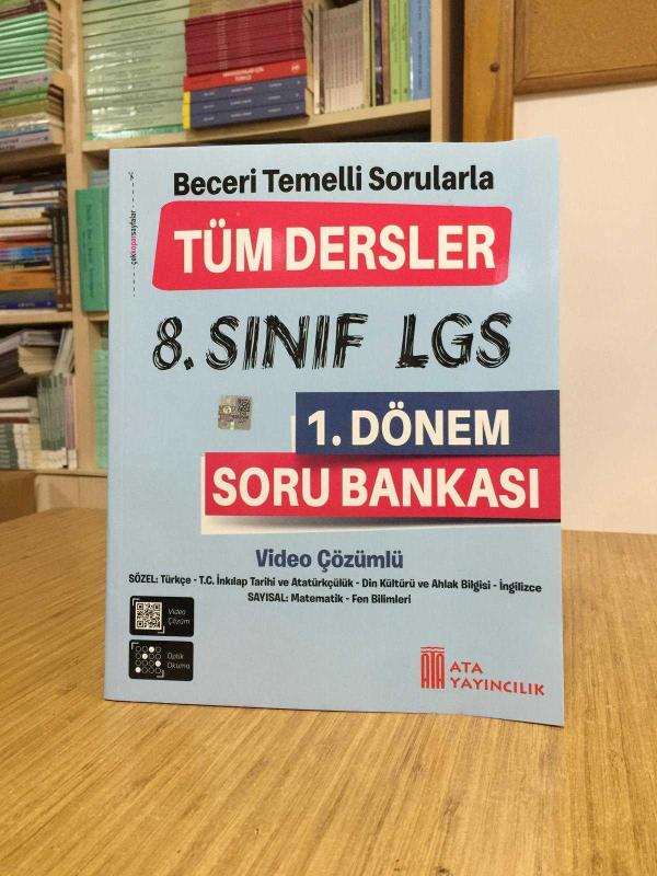 8. Sınıf LGS 1. Dönem TÜM DERSLER Soru Bankası / Ata Yayıncılık