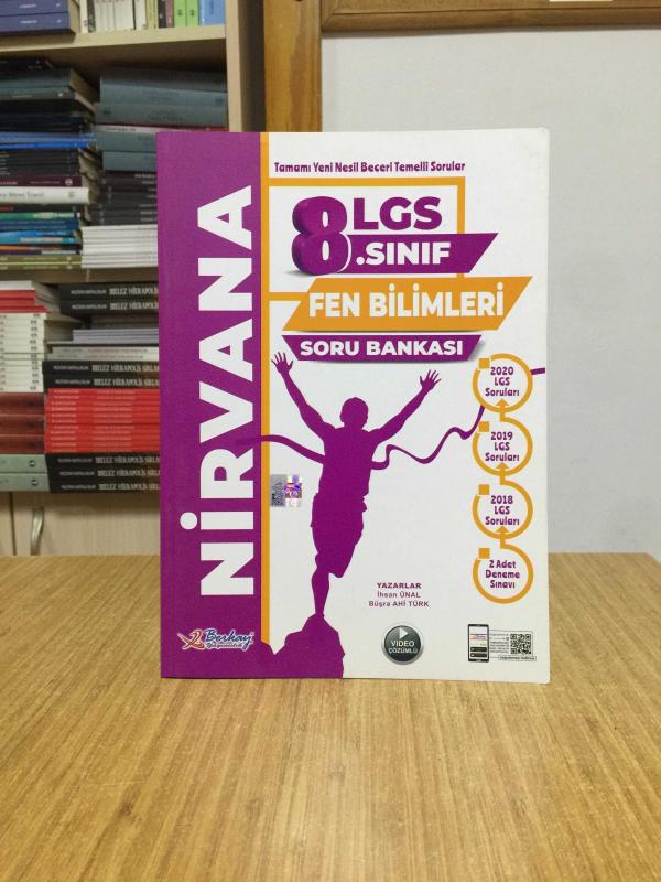 8. Sınıf LGS Fen Bilimleri Nirvana Soru Bankası Berkay Yayınları