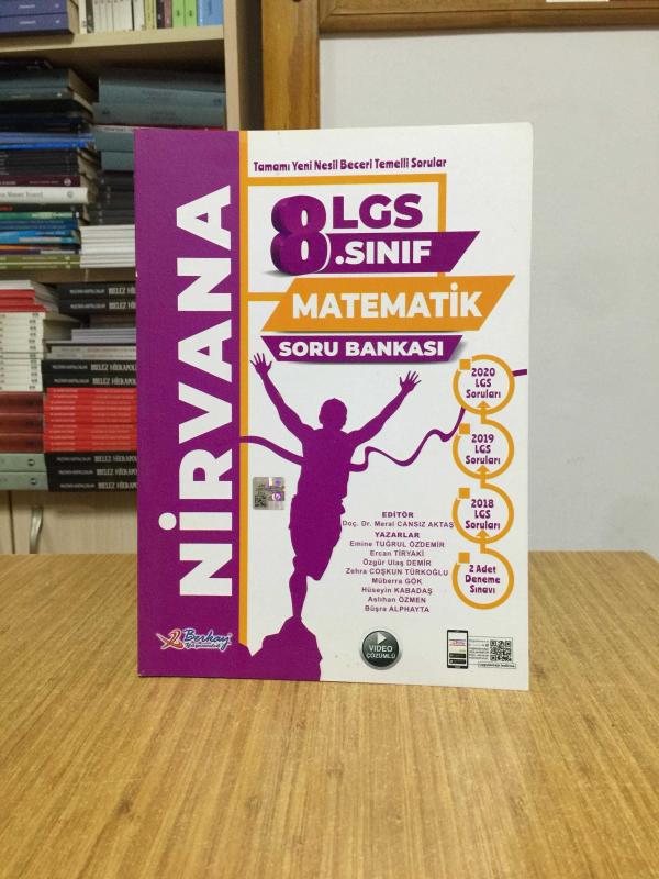 8. Sınıf LGS Matematik Nirvana Soru Bankası Berkay Yayınları