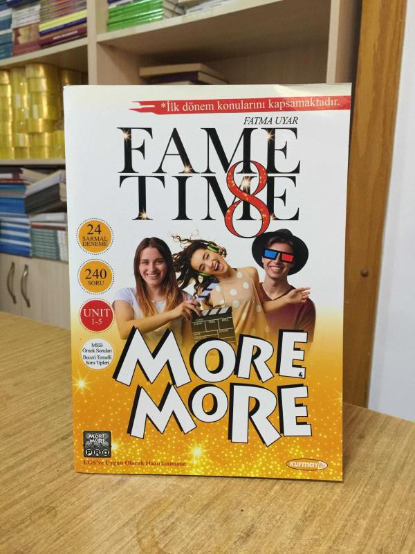 8. Sınıf More More Fame Time Kurmay ELT Yayınları