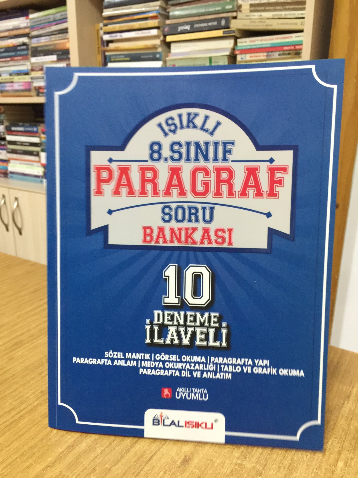 8. Sınıf Paragraf Işıklı Soru Bankası 10 Deneme İlaveli Bilal Işıklı Yayınları