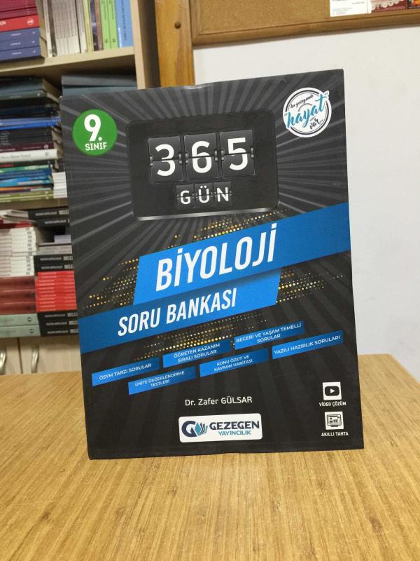 9. Sınıf 365 Gün Biyoloji Soru Bankası Gezegen Yayıncılık