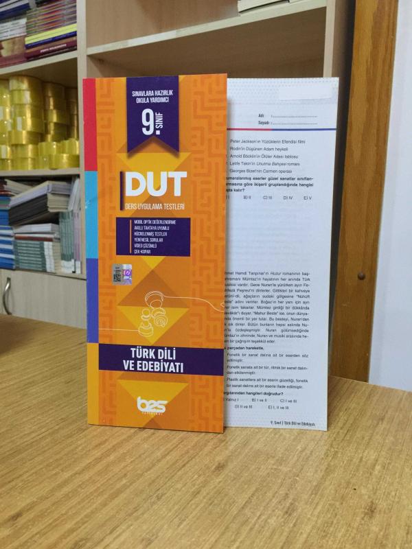 9. Sınıf TÜRK DİLİ VE EDEBİYATI DUT Ders Uygulama Testleri Bes Yayınları