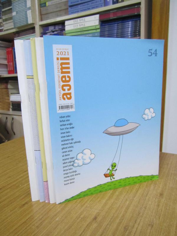 ACEMİ Aktüel Edebiyat Dergisi - 2021 Yılı Tüm Sayılar TAKIM (Sayılar: 54-55-56-57-58-59)