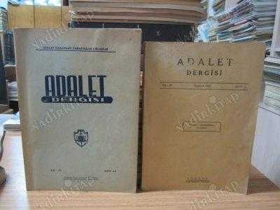 ADALET Dergisi - 1946'dan 1976'ya Yayınlanmış 20 Farklı Sayı Mevcut (Sayılar Açıklamada)
