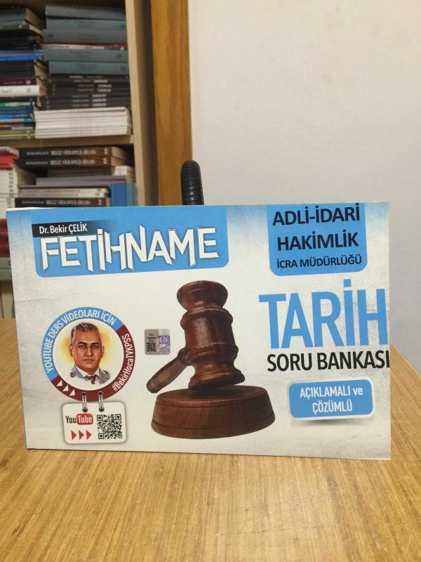 Adli İdari Hakimlik İcra Müdürlüğü FETİHNAME Tarih Soru Bankası 2.Baskı