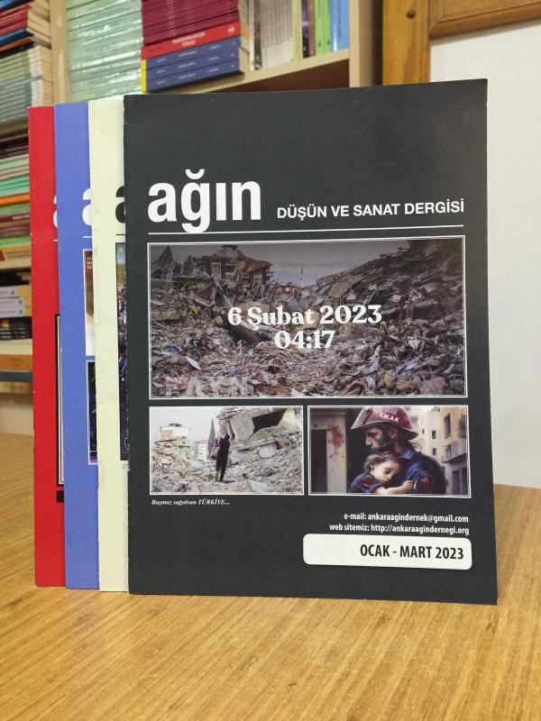 AĞIN Düşün ve Sanat Dergisi - 2023 Yılı Tüm Sayılar TAKIM