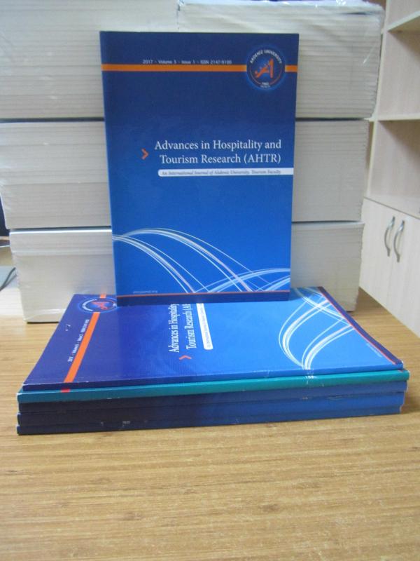 AHTR Advances in Hospitality and Tourism Research - Years: 2017-2018-2019 - VOL 5 NO 1-2 / VOL 6 NO 1-2 / VOL 7 NO 1-2