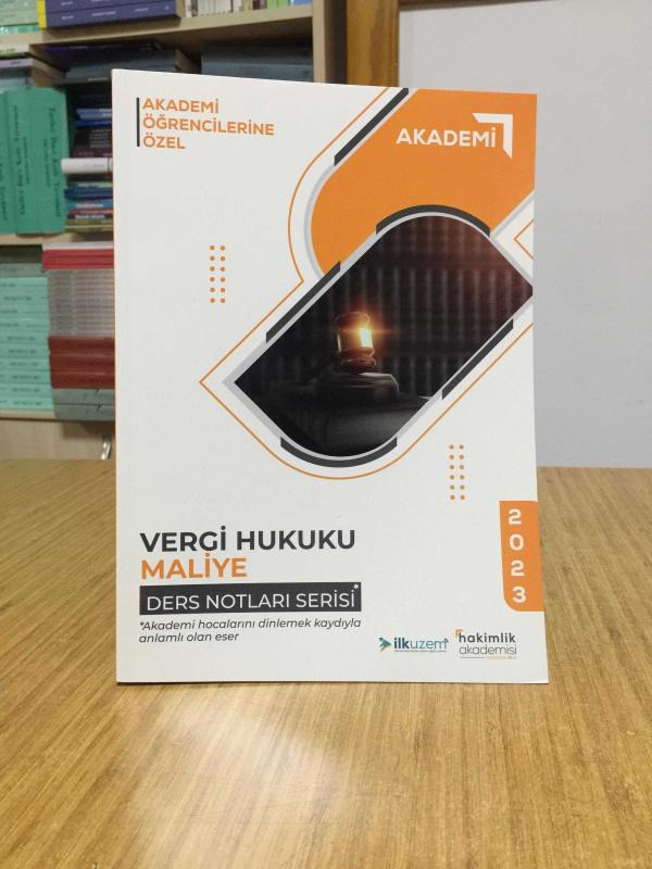AKADEMİ Vergi Hukuku Maliye 2023