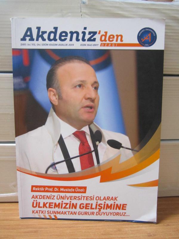 Akdeniz'den Dergi - Yıl 04 - Sayı 14 - Ekim Kasım Aralık 2019