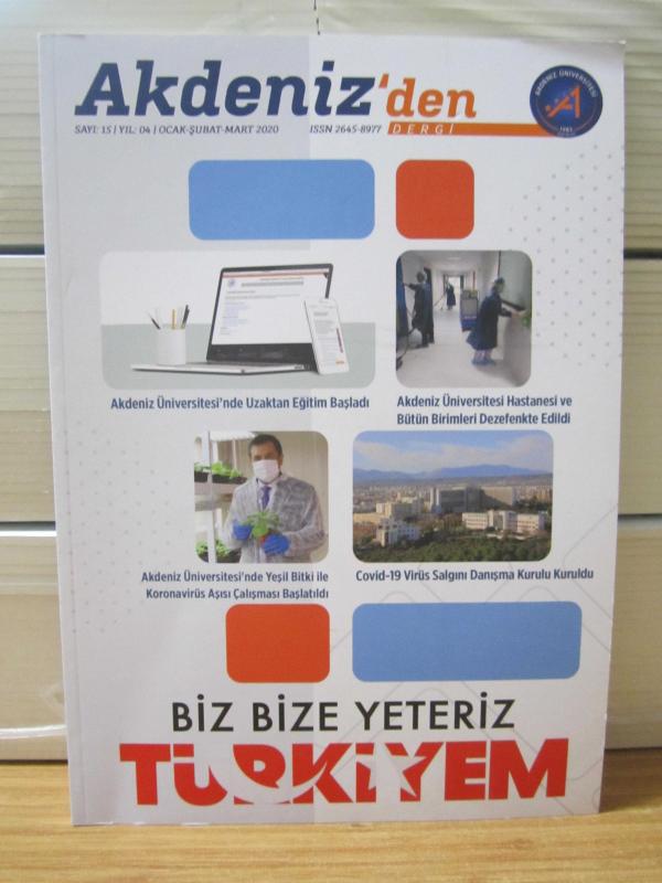 Akdeniz'den Dergi - Yıl 04 - Sayı 15 - Ocak Şubat Mart 2020