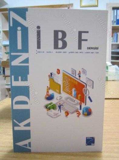 Akdeniz İİBF Dergisi - Cilt 19 Sayı 2 - Kasım 2019 - Akdeniz Üniversitesi İktisadi ve İdari Bilimler Fakültesi