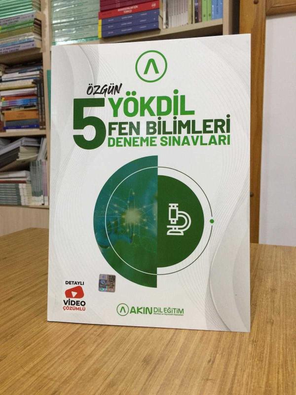 Akın Dil YÖKDİL Fen Bilimleri 5 Deneme Sınavı